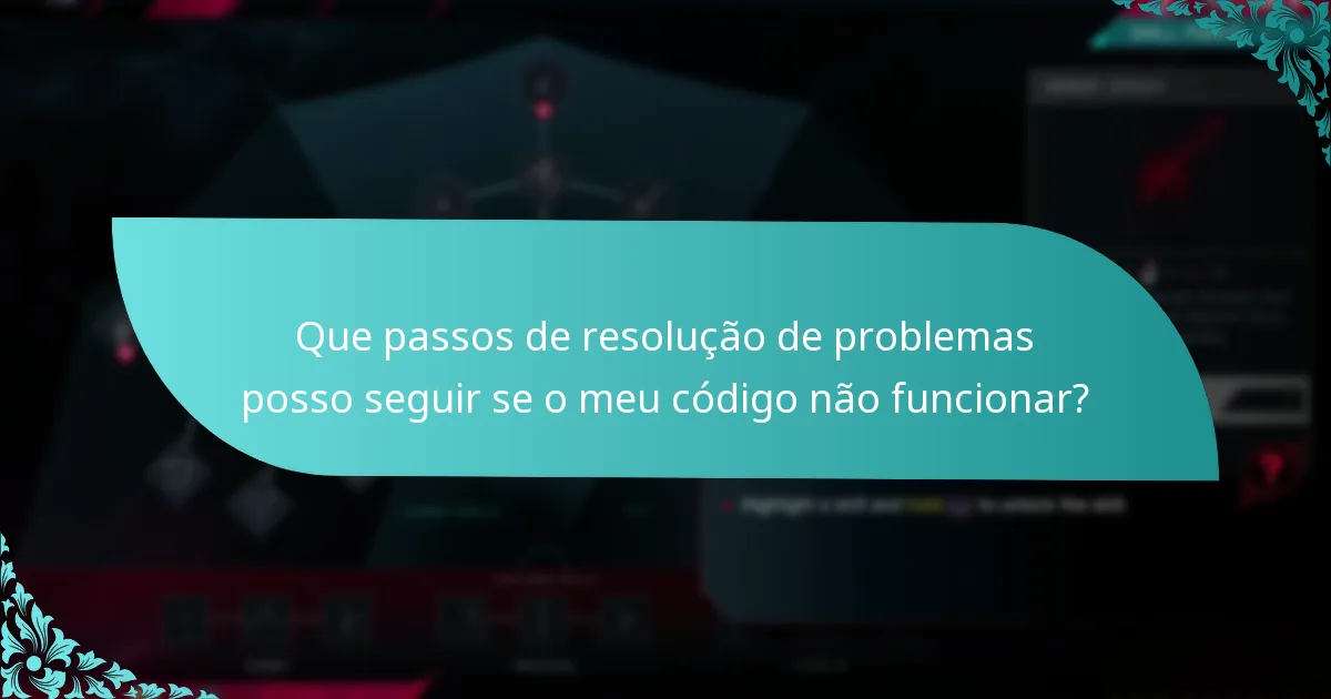 Quais são as perguntas frequentes sobre códigos de carteira?